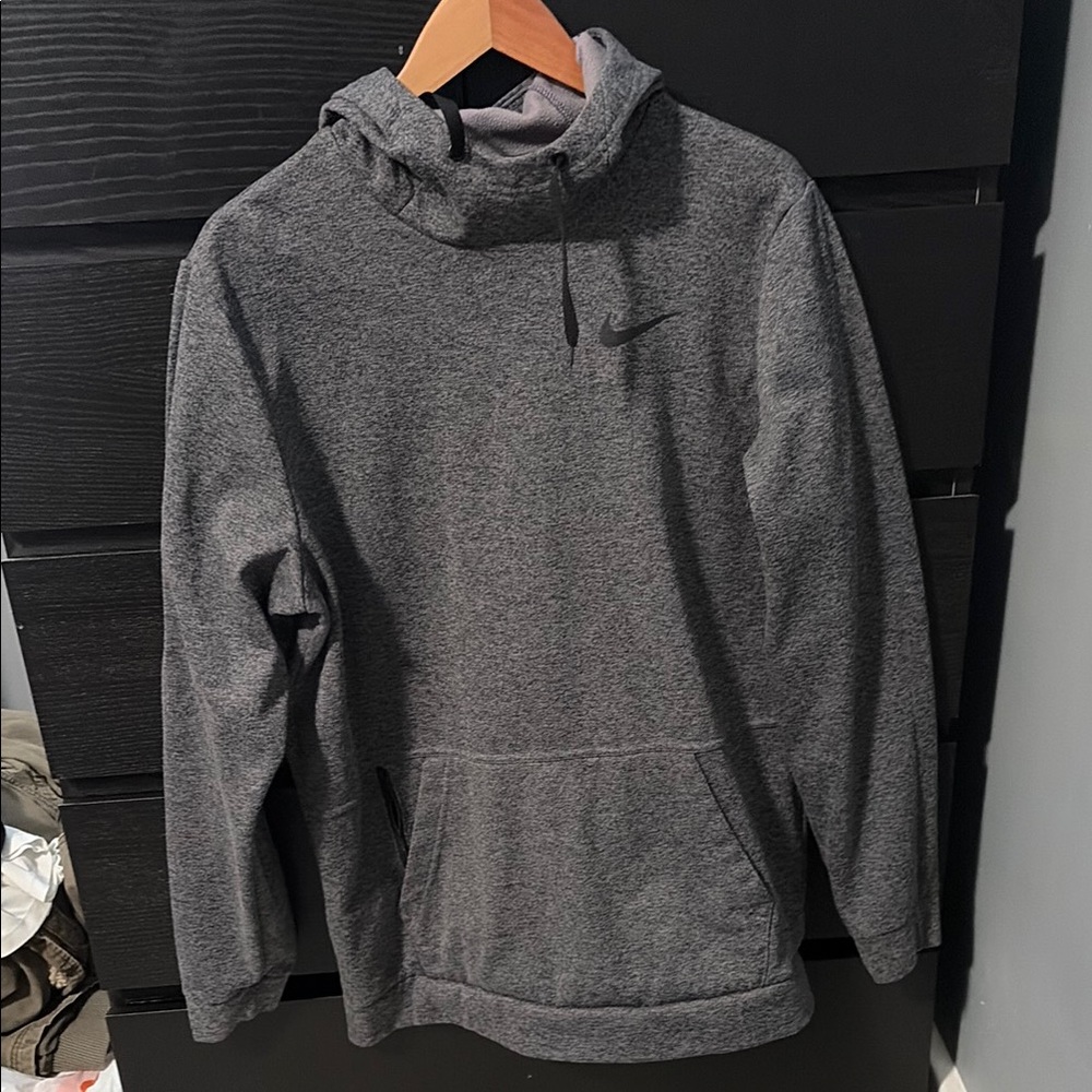 Nike Gray Heather Pullover Hoodie - Men's